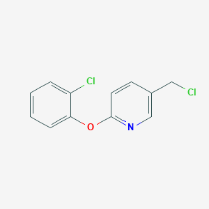 5-Chloromethyl-2-(2-chloro-phenoxy)-pyridine, 95%