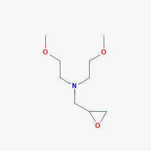 molecular formula C9H19NO3 B6331539 双(2-甲氧基乙基)(氧代-2-基甲基)胺 CAS No. 1240570-66-4