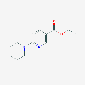 molecular formula C13H18N2O2 B6331587 Ethyl 6-(piperidin-1-yl)pyridine-3-carboxylate CAS No. 1225065-46-2