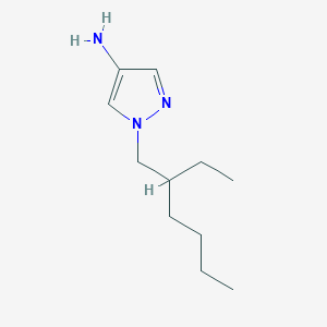 molecular formula C11H21N3 B6331731 1-(2-Ethylhexyl)-1H-pyrazol-4-amine CAS No. 1240580-12-4