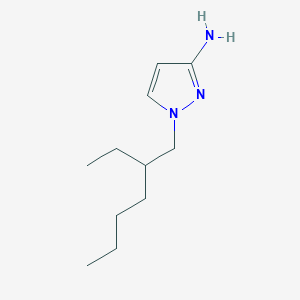 molecular formula C11H21N3 B6331735 1-(2-Ethylhexyl)-1H-pyrazol-3-amine CAS No. 1240564-44-6