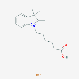 B063318 1-(5-Carboxypentyl)-2,3,3-trimethyl-3H-indol-1-ium bromide CAS No. 171429-43-9