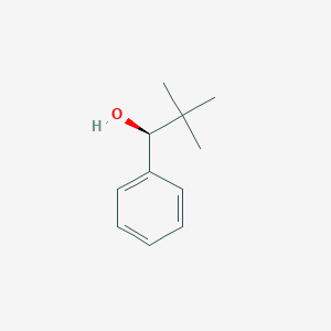 molecular formula C11H16O B6331841 (S)-2,2-Dimethyl-1-phenyl-1-propanol, ee 99% CAS No. 24867-90-1