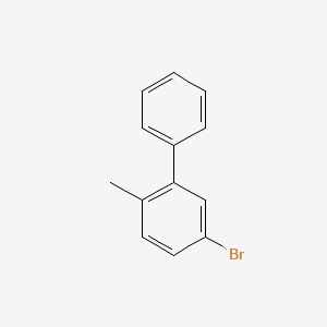 molecular formula C13H11Br B6332025 2-Methyl-5-bromobiphenyl CAS No. 571903-41-8