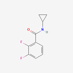 molecular formula C10H9F2NO B6332176 N-Cyclopropyl-2,3-difluorobenzamide CAS No. 1247630-06-3