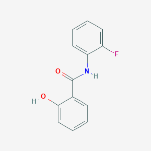molecular formula C13H10FNO2 B6332195 N-(2-Fluoro-phenyl)-2-hydroxy-benzamide CAS No. 866034-84-6