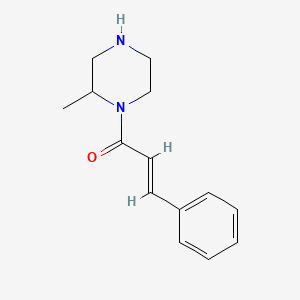(2E)-1-(2-Methylpiperazin-1-yl)-3-phenylprop-2-en-1-one
