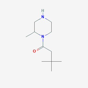 3,3-Dimethyl-1-(2-methylpiperazin-1-yl)butan-1-one