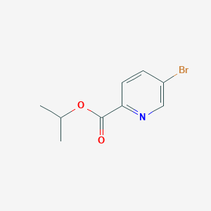 molecular formula C9H10BrNO2 B6332680 Isopropyl 5-bromopicolinate CAS No. 1289268-91-2