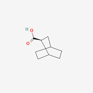 molecular formula C9H14O2 B6332741 (2S)-Bicyclo[2.2.2]octane-2-carboxylic acid CAS No. 811836-44-9