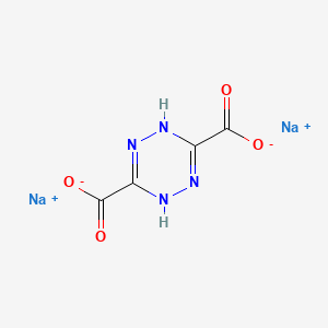 molecular formula C4H2N4Na2O4 B6332850 1,4-Dihydro-[1,2,4,5]tetrazine-3,6-dicarboxylic acid, disodium salt CAS No. 96898-32-7