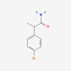 molecular formula C9H10BrNO B6332995 2-(4-Bromophenyl)propanamide CAS No. 917397-89-8