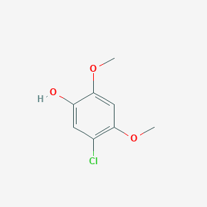 molecular formula C8H9ClO3 B6333007 5-Chloro-2,4-dimethoxyphenol CAS No. 18113-25-2