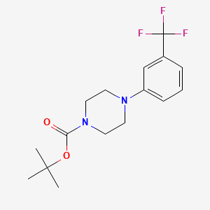 molecular formula C16H21F3N2O2 B6333036 t-Butyl 4-(3-(trifluoromethyl)phenyl)piperazine-1-carboxylate CAS No. 1121599-88-9
