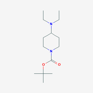 molecular formula C14H28N2O2 B6333044 tert-Butyl 4-(diethylamino)piperidine-1-carboxylate CAS No. 1281634-35-2