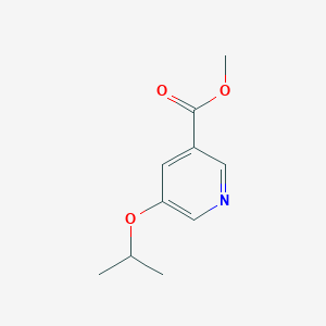 molecular formula C10H13NO3 B6333053 Methyl 5-isopropoxynicotinate CAS No. 874285-24-2