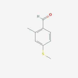 molecular formula C9H10OS B6333075 2-Methyl-4-(methylsulfanyl)benzaldehyde CAS No. 956612-78-5