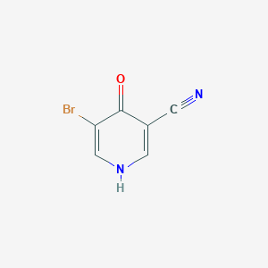 molecular formula C6H3BrN2O B6333484 5-溴-4-羟基烟腈 CAS No. 1160923-97-6