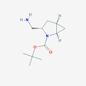 tert-Butyl (1R,3S,5R)-3-(aminomethyl)-2-azabicyclo[3.1.0]hexane-2-carboxylate