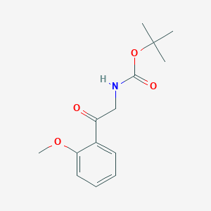t-Butyl N-[2-(2-methoxyphenyl)-2-oxoethyl]carbamate