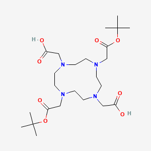 molecular formula C24H44N4O8 B6333642 DOTA二(叔丁基)酯 CAS No. 913542-71-9