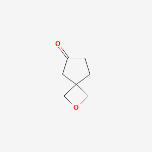 molecular formula C7H10O2 B6333654 2-Oxaspiro[3.4]octan-6-one CAS No. 1557247-11-6