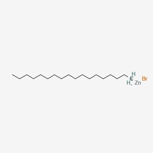 molecular formula C18H37BrZn B6333833 n-Octadecylzinc bromide, 0.5M in tetrahydrofuran CAS No. 1142222-21-6