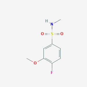 4-Fluoro-3-methoxy-N-methyl-benzenesulfonamide, 95%