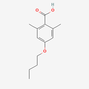 molecular formula C13H18O3 B6333918 4-Butoxy-2,6-dimethylbenzoic acid CAS No. 92156-39-3