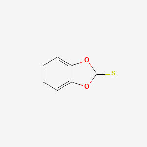 molecular formula C7H4O2S B6333962 1,3-苯并二氧杂环-2-硫酮 CAS No. 2231-05-2