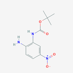 molecular formula C11H15N3O4 B6333999 N1-Boc-5-Nitro-1,2-benzenediamine CAS No. 1201641-95-3