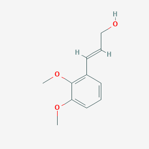 molecular formula C11H14O3 B6334061 (E)-3-(2,3-Dimethoxy-phenyl)-prop-2-en-1-ol, 95% CAS No. 1137838-36-8