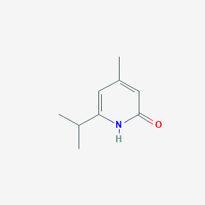 molecular formula C9H13NO B6334070 6-Isopropyl-4-methylpyridin-2-ol CAS No. 56062-03-4