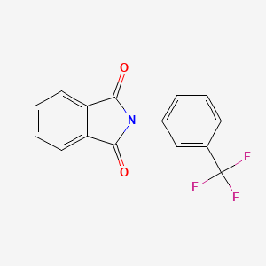 molecular formula C15H8F3NO2 B6334083 N-(3-Trifluoromethylphenyl)phthalimide CAS No. 314-81-8