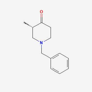 molecular formula C13H17NO B6334131 (3S)-1-Benzyl-3-methyl-piperidin-4-one CAS No. 2353568-84-8