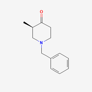 molecular formula C13H17NO B6334139 (3R)-1-Benzyl-3-methyl-piperidin-4-one CAS No. 2199214-87-2