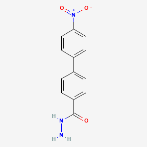 molecular formula C13H11N3O3 B6334147 4-(4-Nitrophenyl)benzhydrazide CAS No. 1357626-94-8