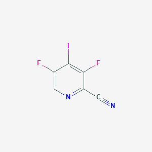 molecular formula C6HF2IN2 B6334240 3,5-Difluoro-4-iodo-pyridine-2-carbonitrile CAS No. 1350648-40-6