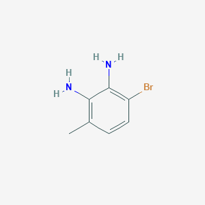3-Bromo-6-methylbenzene-1,2-diamine