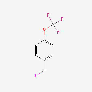 molecular formula C8H6F3IO B6334351 1-(碘甲基)-4-(三氟甲氧基)苯 CAS No. 1145780-74-0