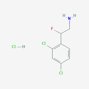 2-(2,4-Dichloro-phenyl)-2-fluoro-ethylamine hydrochloride