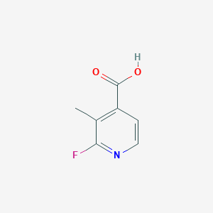 molecular formula C7H6FNO2 B6334461 2-Fluoro-3-methylpyridine-4-carboxylic acid CAS No. 885589-17-3