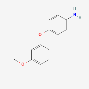 4-(3-Methoxy-4-methylphenoxy)aniline