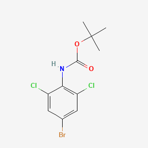 tert-Butyl 4-bromo-2,6-dichlorophenylcarbamate