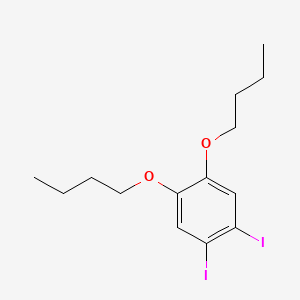 molecular formula C14H20I2O2 B6334707 1,2-Diiodo-4,5-di-n-butoxybenzene CAS No. 1005340-01-1