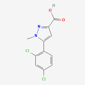 5-(2,4-Dichloro-phenyl)-1-methyl-1H-pyrazole-3-carboxylic acid