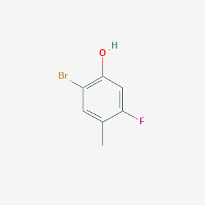 molecular formula C7H6BrFO B6334777 2-Bromo-5-fluoro-4-methylphenol CAS No. 1268511-85-8