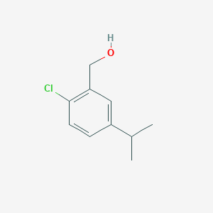 [2-Chloro-5-(propan-2-yl)phenyl]methanol