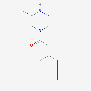molecular formula C14H28N2O B6334814 3,5,5-Trimethyl-1-(3-methylpiperazin-1-yl)hexan-1-one CAS No. 1240564-36-6