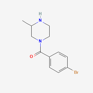 1-(4-Bromobenzoyl)-3-methylpiperazine